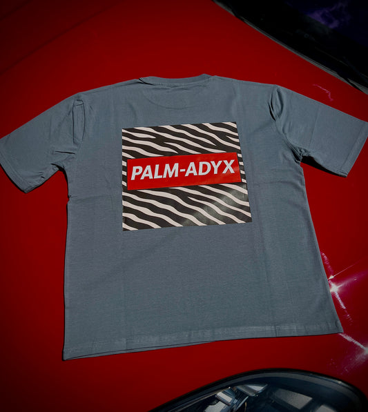 T-SHIRT "ZEBR'ADYX" - GRIS
