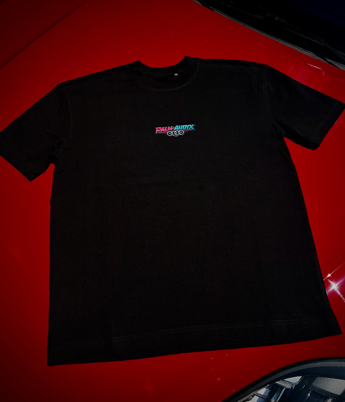 T-SHIRT "PALM AUDYX" - NOIR