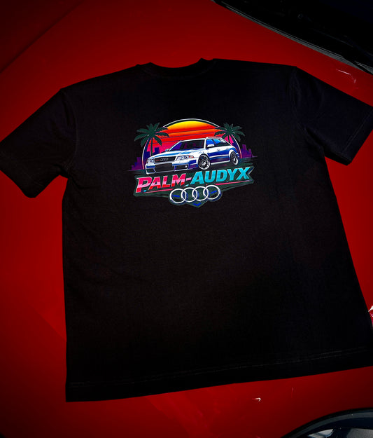 T-SHIRT "PALM AUDYX" - NOIR