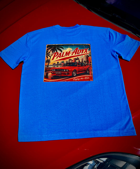 T-SHIRT "LE B MIADYX" - BLEU