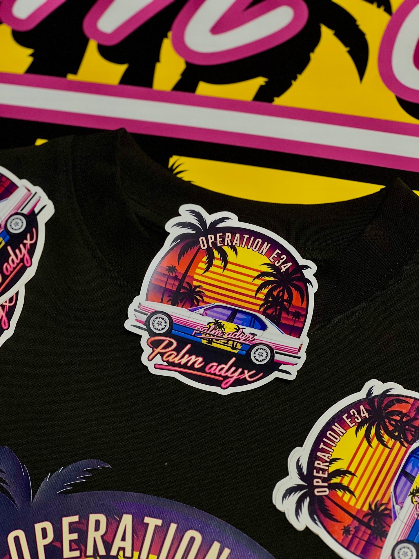 PACK 1 - STICKER OPERATION E34 "JEU CONCOURS"