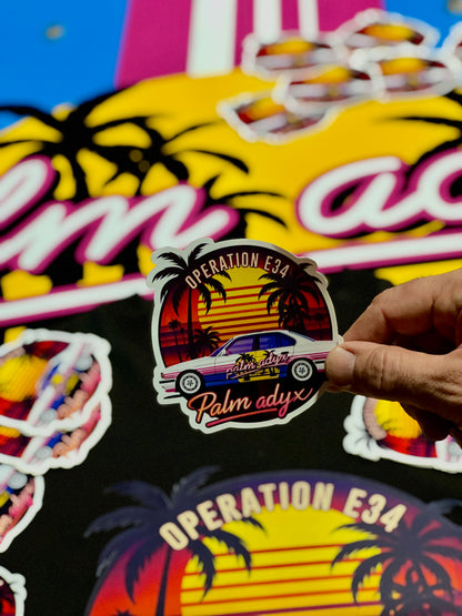 PACK 1 - STICKER OPERATION E34 "JEU CONCOURS"