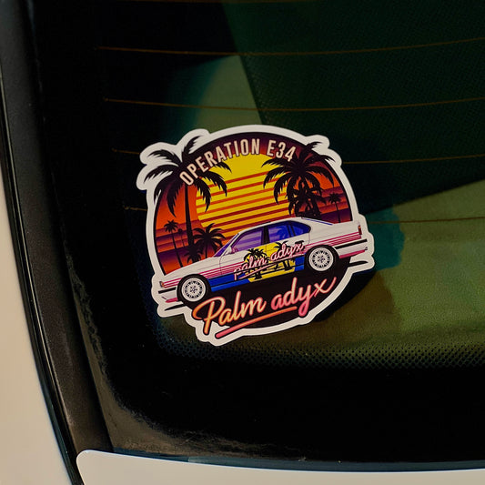 PACK 1 - STICKER OPERATION E34 "JEU CONCOURS"