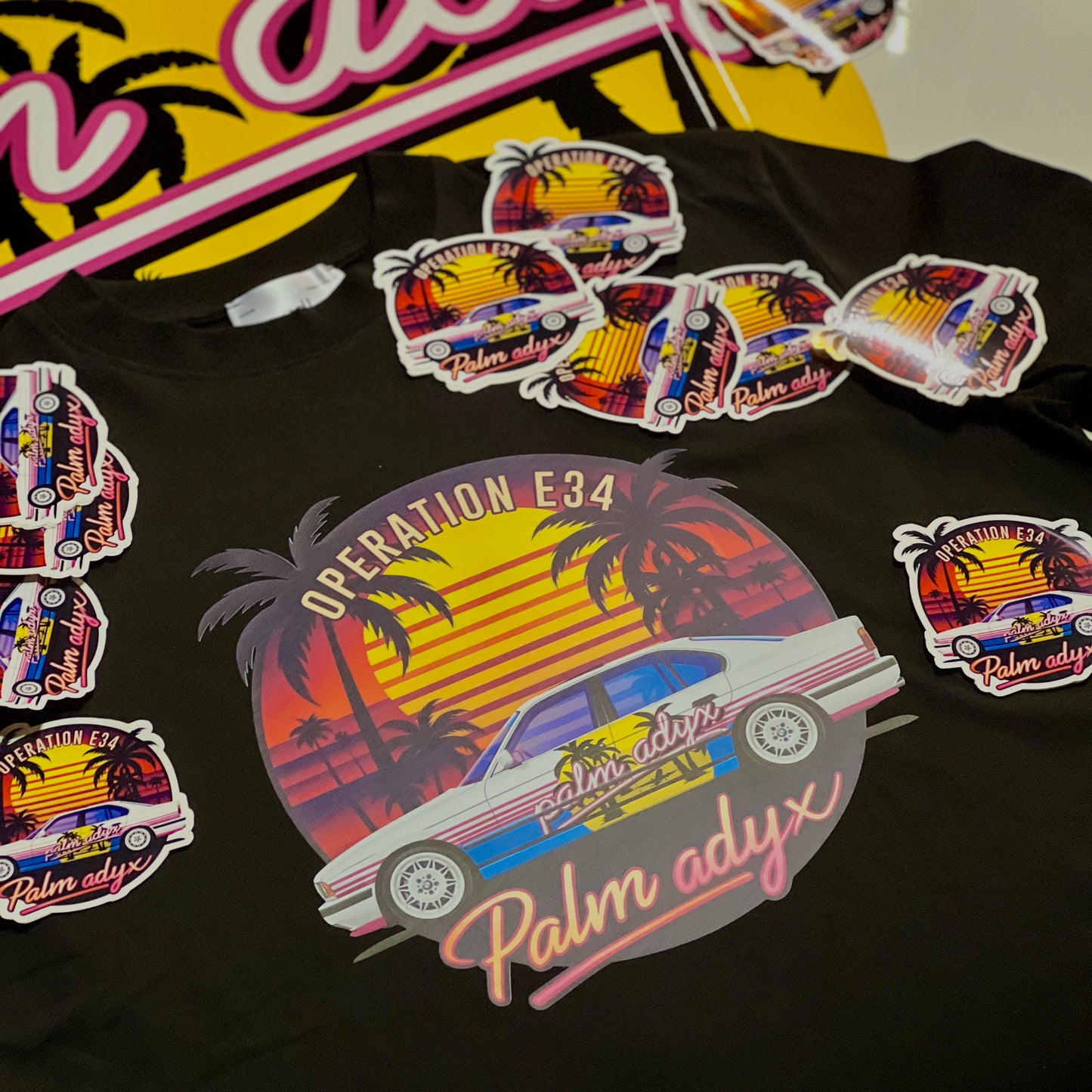 PACK 2 - T-SHIRT "OPERATION E34" JEU CONCOURS