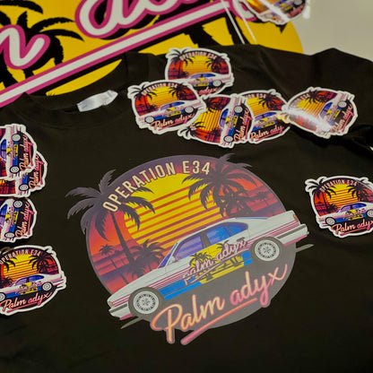 PACK 2 - T-SHIRT "OPERATION E34" JEU CONCOURS