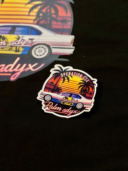 PACK 1 - STICKER OPERATION E34 "JEU CONCOURS"