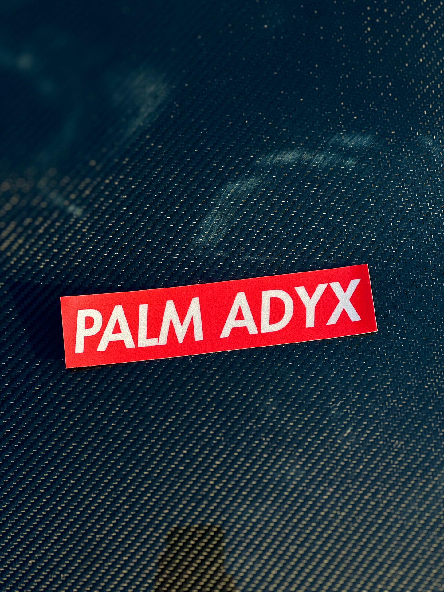 STIKERS PALM ADYX ROUGE METALLISE