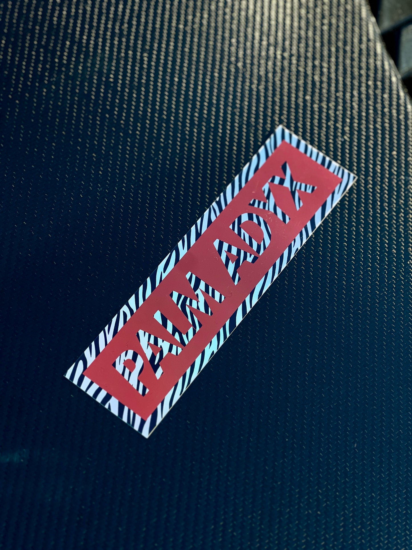 STICKERS ADYX CLUBSPORT ZEBRE/ROUGE HOLOGRAPHIQUE