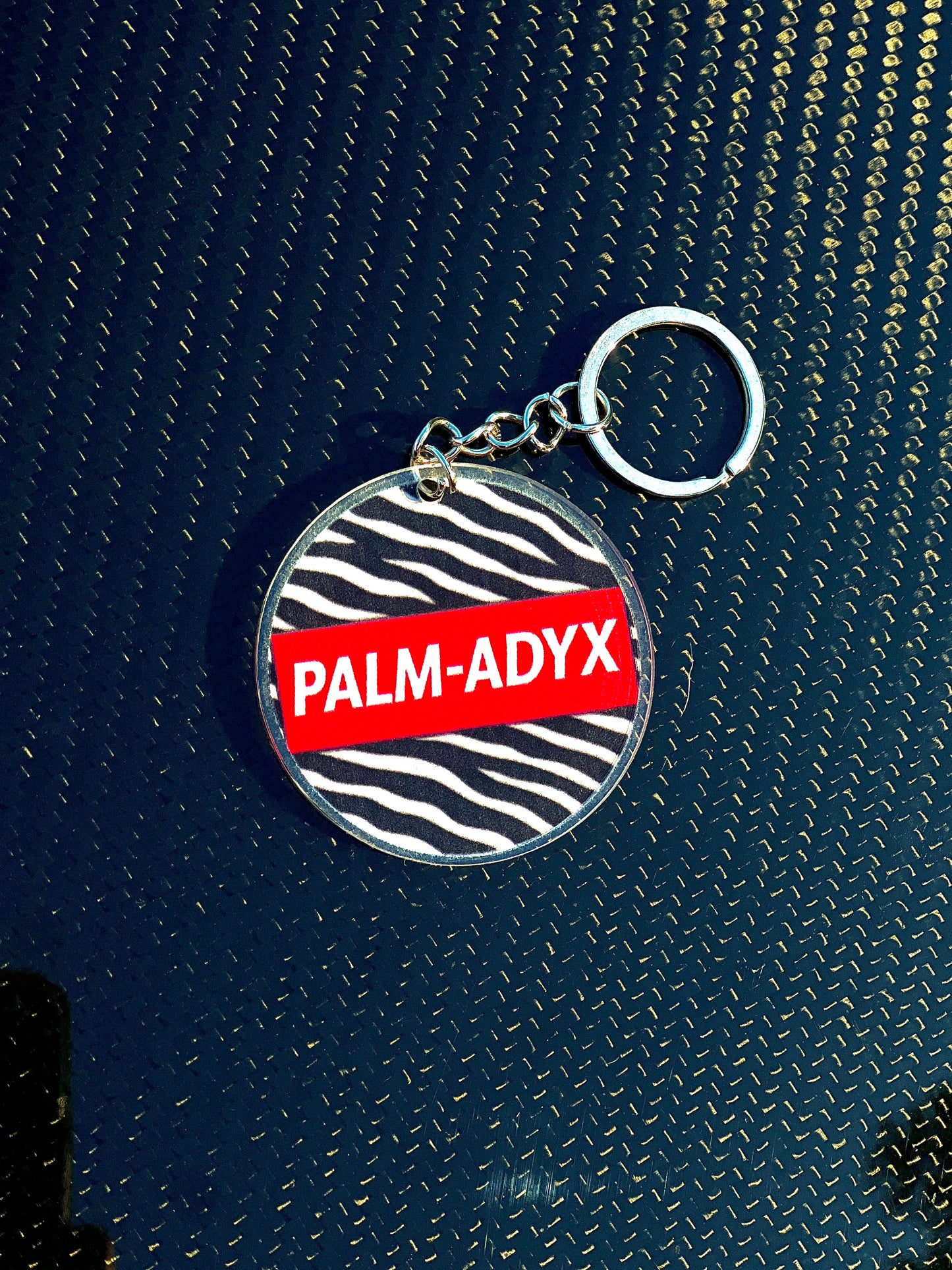 PORTE-CLE STYLE PALM ADYX ZEBRA