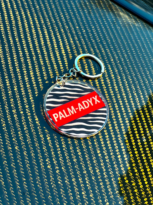 PORTE-CLE STYLE PALM ADYX ZEBRA