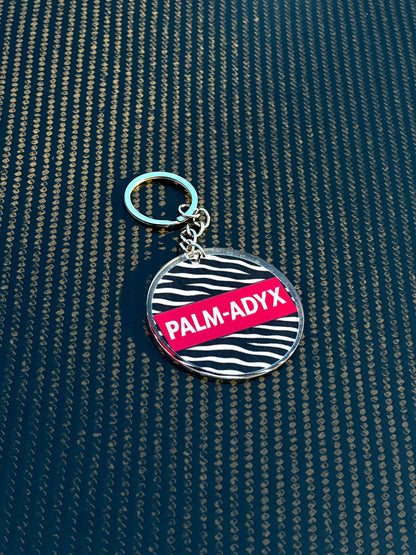 PORTE-CLE STYLE PALM ADYX ZEBRA