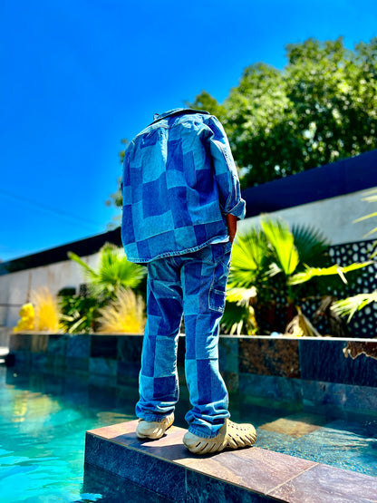 ENSEMBLE EN JEAN "SHURA"