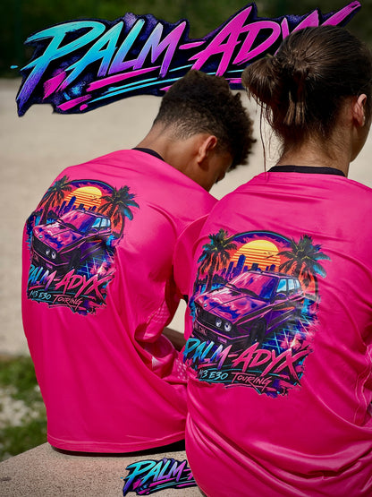 Maillot Rose PALM-ADYX - Édition M3 E30 TURB'ADYX