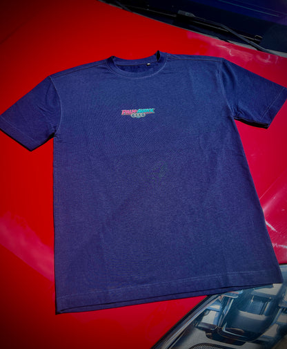 T-SHIRT "PALM AUDYX" - BLEU NAVY