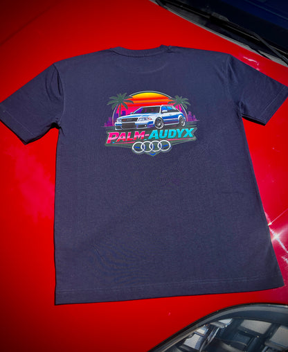 T-SHIRT "PALM AUDYX" - BLEU NAVY