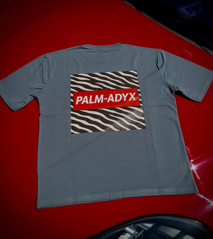 T-SHIRT "ZEBR'ADYX" - GRIS