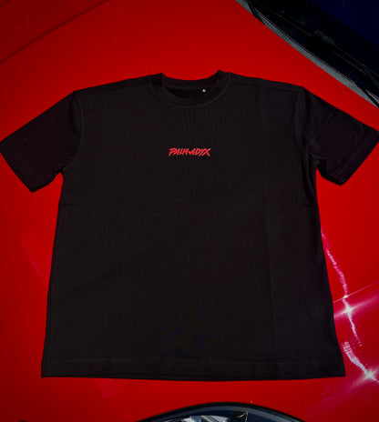 T-SHIRT "LEOP'ADYX" - NOIR