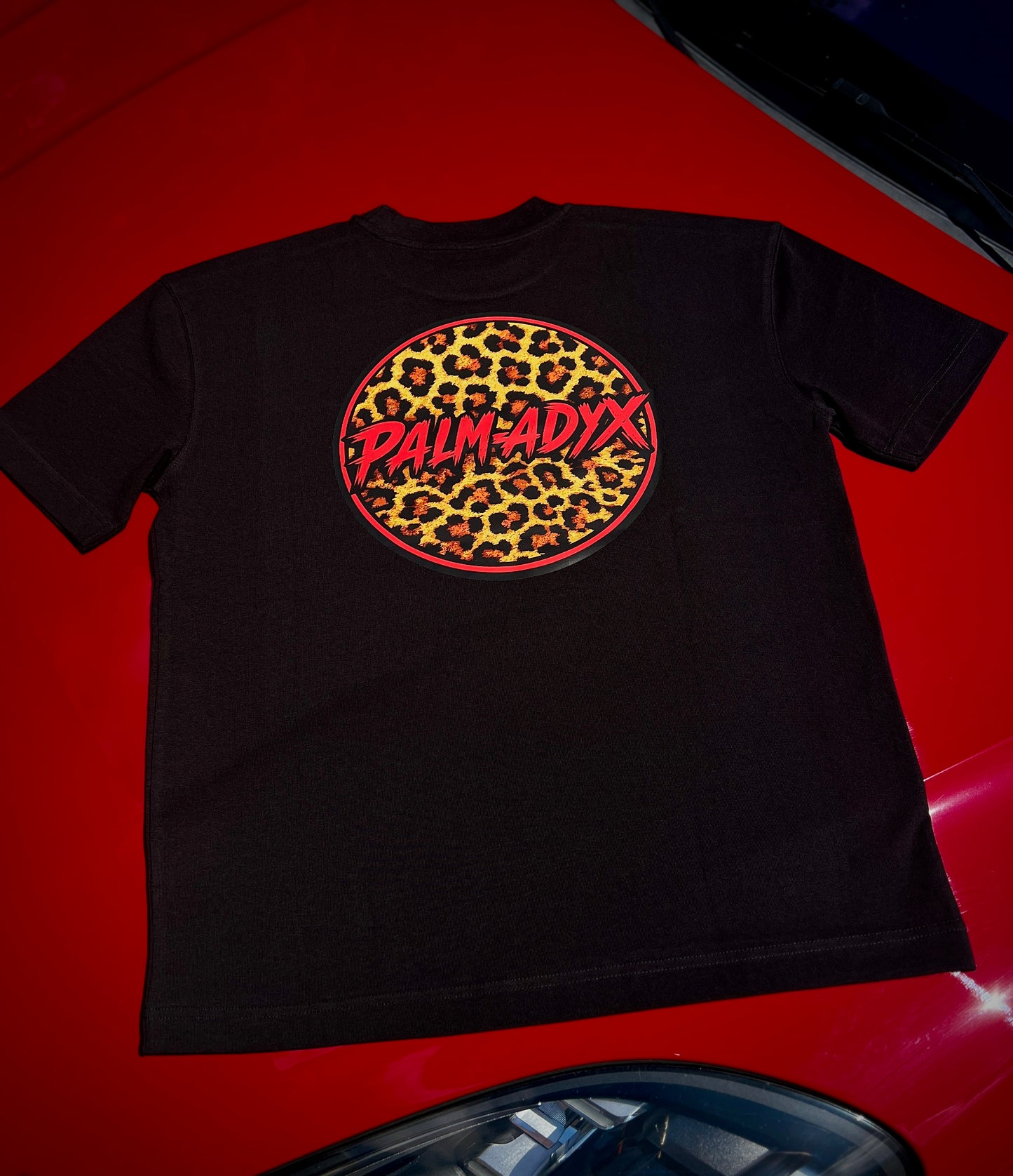 T-SHIRT "LEOP'ADYX" - NOIR