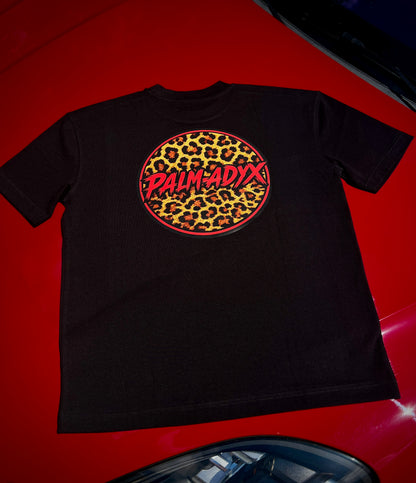 T-SHIRT "LEOP'ADYX" - NOIR