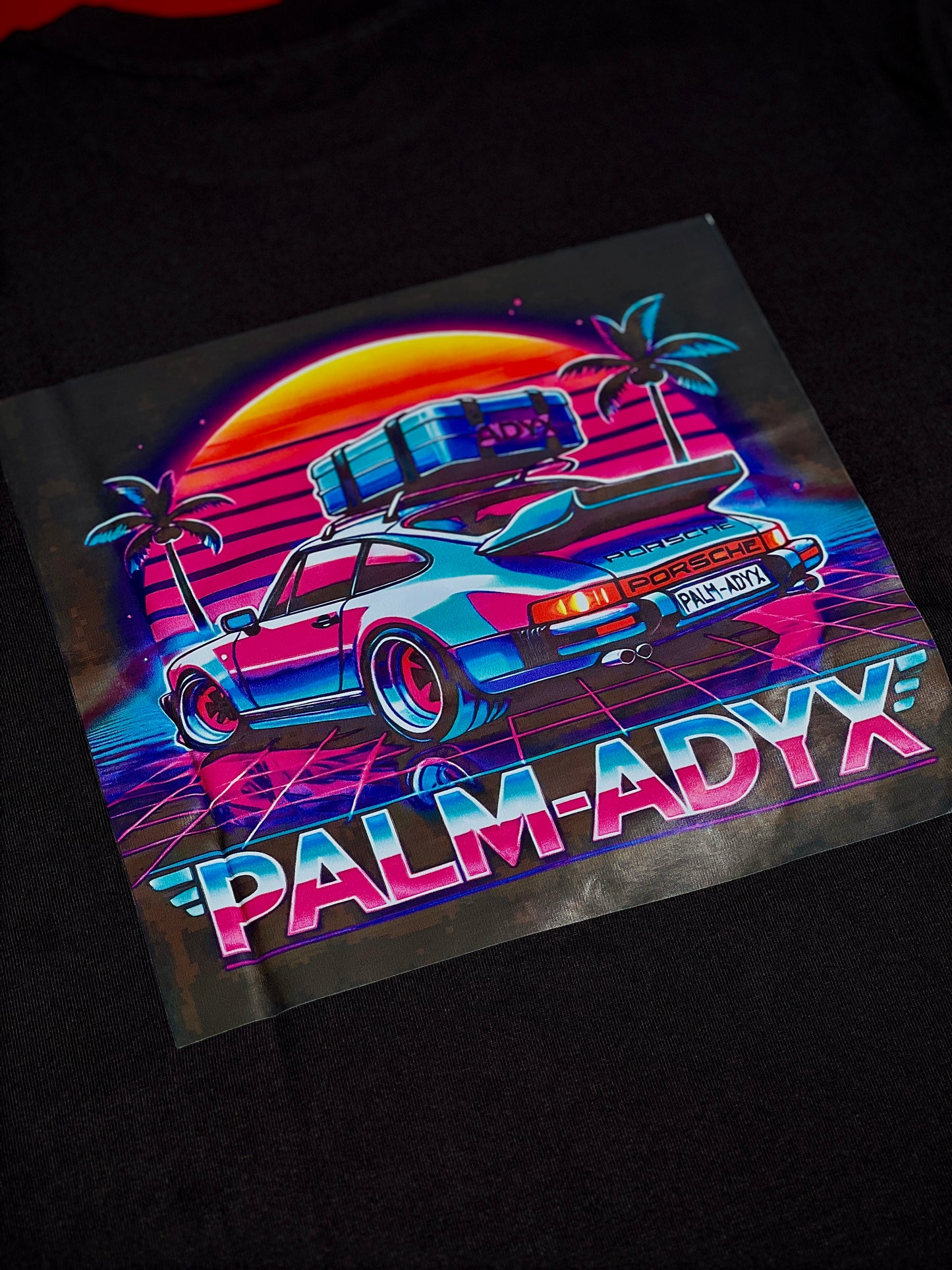 T-SHIRT "PORSCH'ADYX" - NOIR