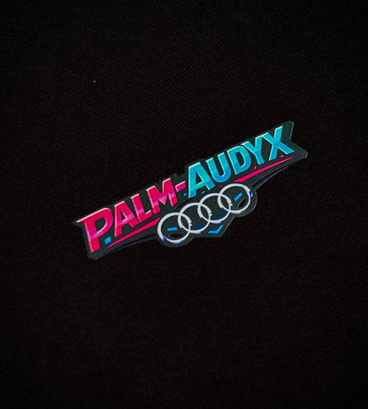 T-SHIRT "PALM AUDYX" - NOIR