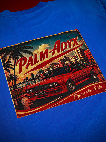 T-SHIRT "LE B MIADYX" - BLEU